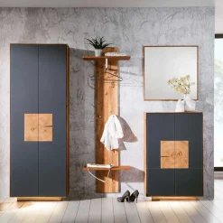 Wohnen Design Flureinrichtung Wildeiche - Mandrey (vierteilig)