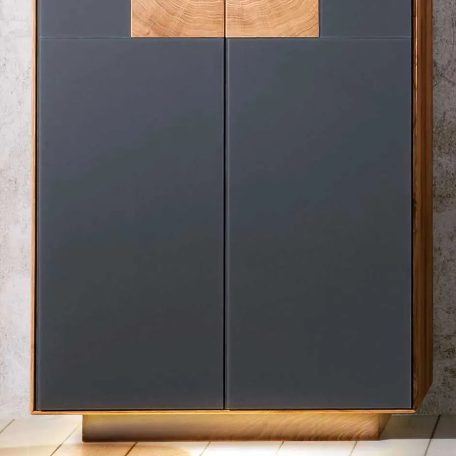 Wohnen Design Flureinrichtung Wildeiche - Mandrey (vierteilig)