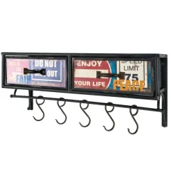 Wohnen Design Garderobe Buryas in Bunt