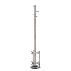 Wohnen Design Garderobenständer aus Edelstahl Marcs gebürstet