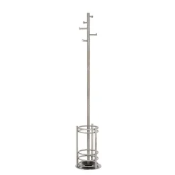 Wohnen Design Garderobenständer aus Edelstahl Marcs gebürstet