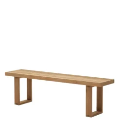 Wohnen Design Gartenbank aus Teak Recyclingholz - Torina