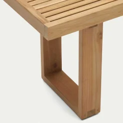 Wohnen Design Gartenbank aus Teak Recyclingholz - Torina