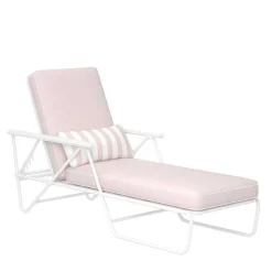 Design Gartenliege in Weiß - Penulata^Wohnen Outlet