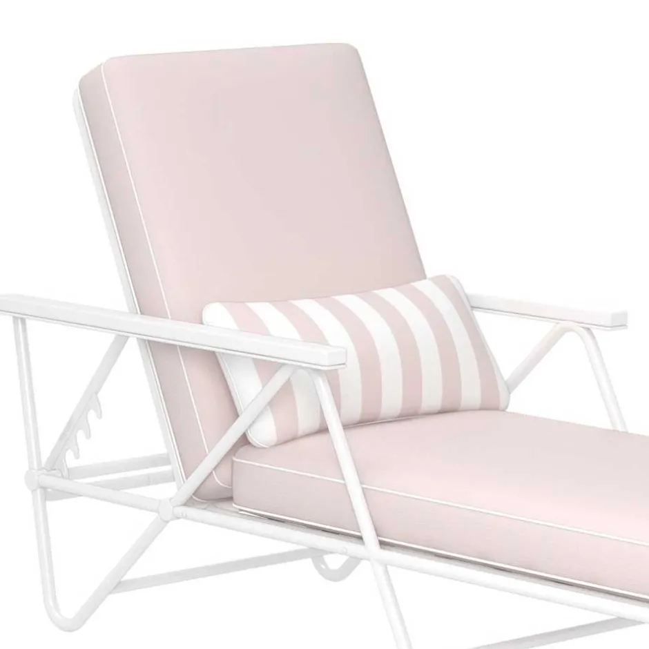 Design Gartenliege in Weiß - Penulata^Wohnen Outlet