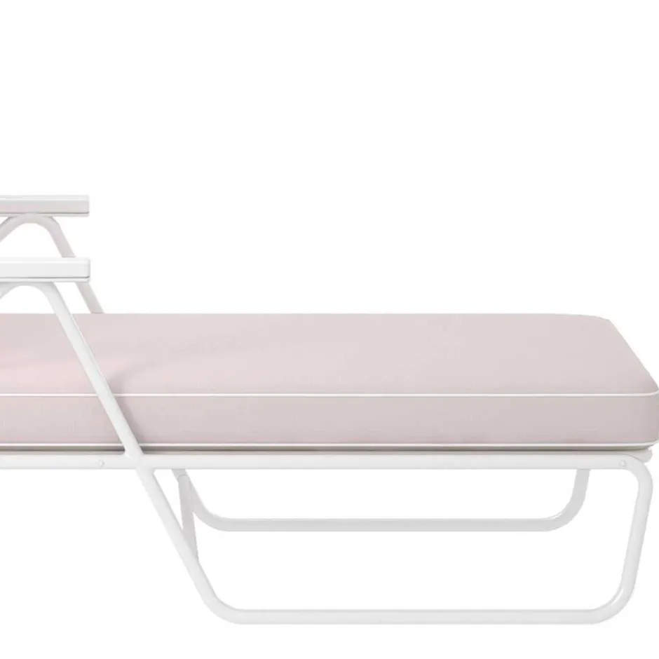 Design Gartenliege in Weiß - Penulata^Wohnen Outlet