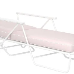 Design Gartenliege in Weiß - Penulata^Wohnen Outlet