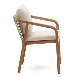 Design Gartenstühle mit Armlehnen - Faneto (4er Set)^Wohnen Online