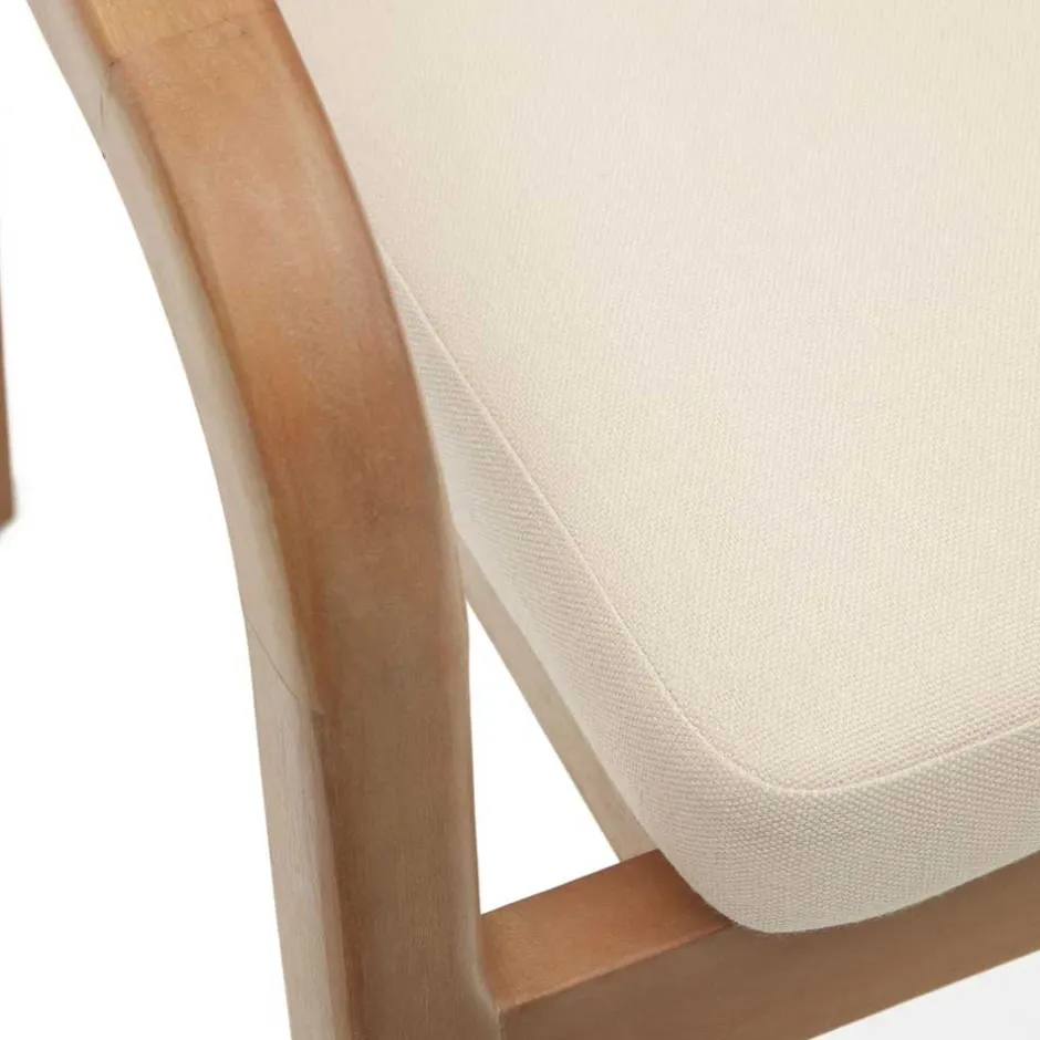 Design Gartenstühle mit Armlehnen - Faneto (4er Set)^Wohnen Online