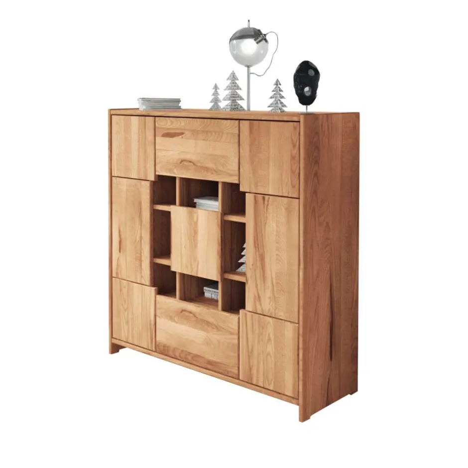 Wohnen Design Highboard Salomonia mit offenen Fächern