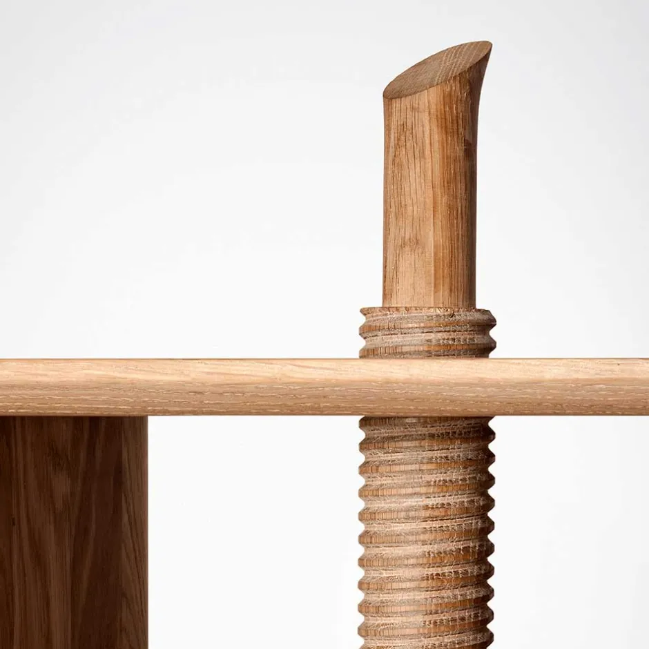 Wohnen Design Holz Beistelltisch drehbar - Julecas