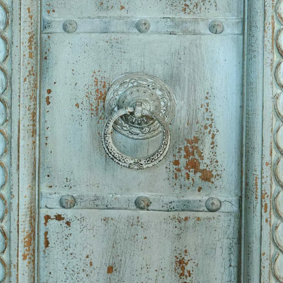 Design Holzschrank in Türkis - Francys^Wohnen New