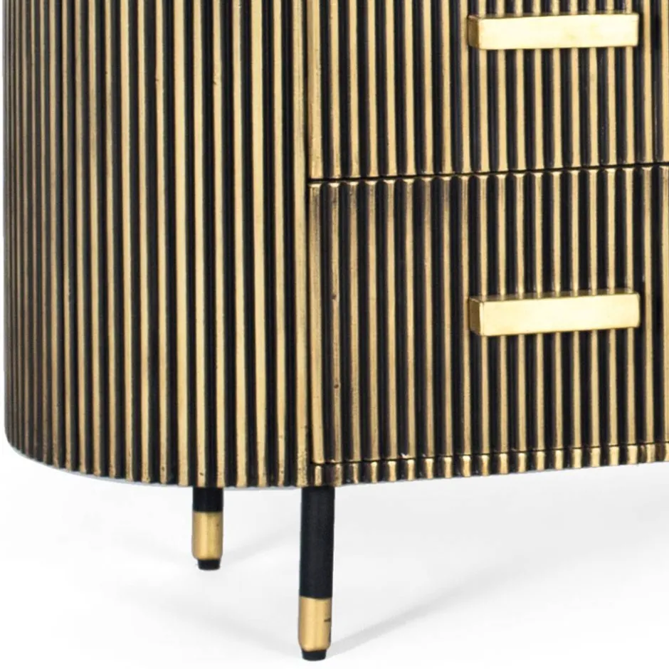 Design Kombi-Kommode mit Marmorplatte - Hayato^Wohnen Best