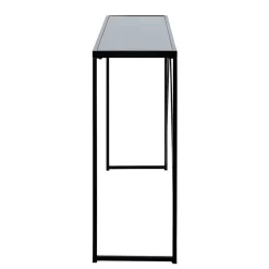 Design Konsolentisch mit Schwarzglas Platte - Burano^Wohnen Sale