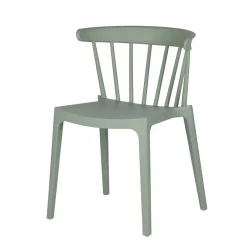 Wohnen Design Kunststoff Stuhl in Hellgrün - Dave (2er Set)