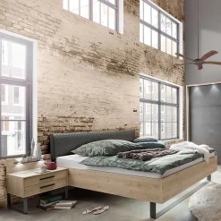 Design Loft Bett mit Nachttischen - Licruva (dreiteilig)^Wohnen