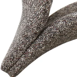 Wohnen Design Loungesessel in Dunkelbraun meliert - Sacalobra