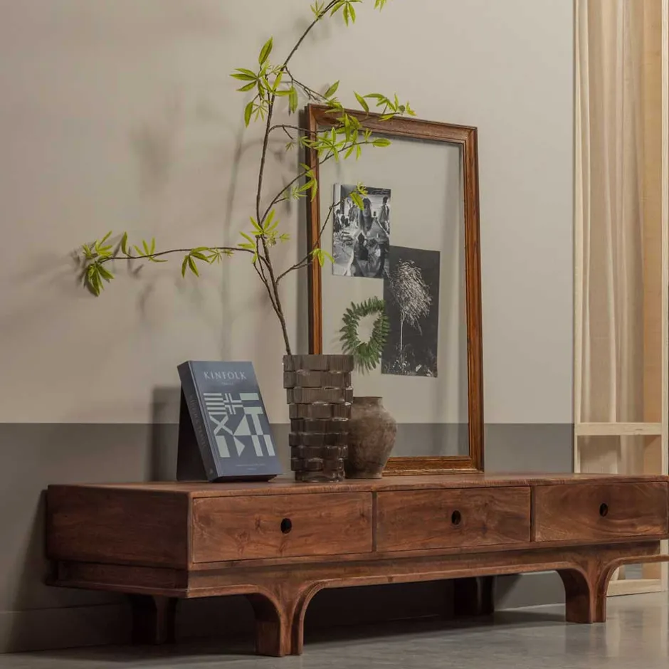 Wohnen Design Lowboard mit drei Schubladen - Pontevedra