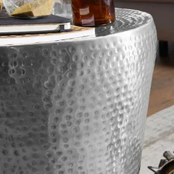 Wohnen Design Metall Beistelltisch aus Aluminium - Vanimarias