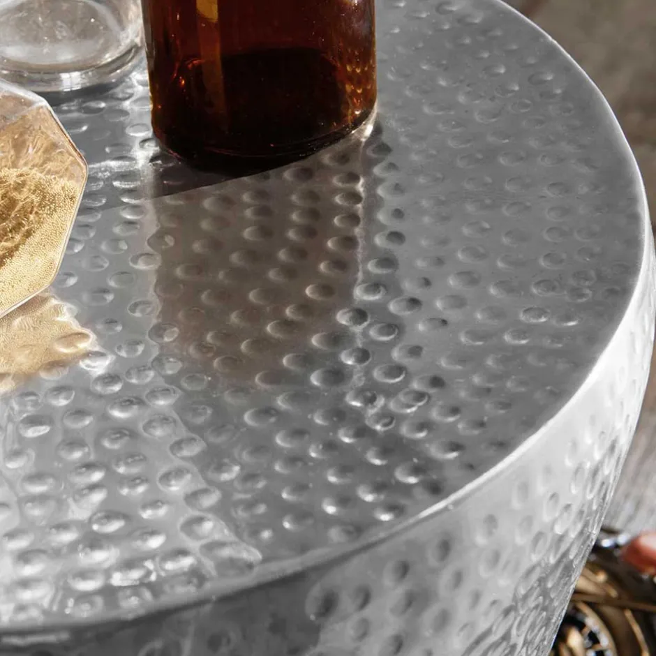 Wohnen Design Metall Beistelltisch aus Aluminium - Vanimarias