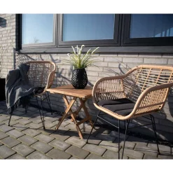Wohnen Design Outdoor Möbel Set - Gumerus (dreiteilig)