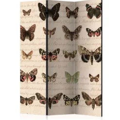 Design Paravent Schmetterlinge & Motten - Sina^Wohnen Best