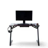 Wohnen Design PC Computertisch in Schwarz - Aribert