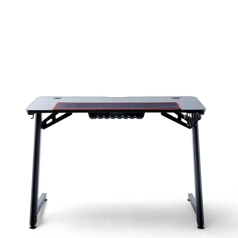 Wohnen Design PC Computertisch in Schwarz - Aribert