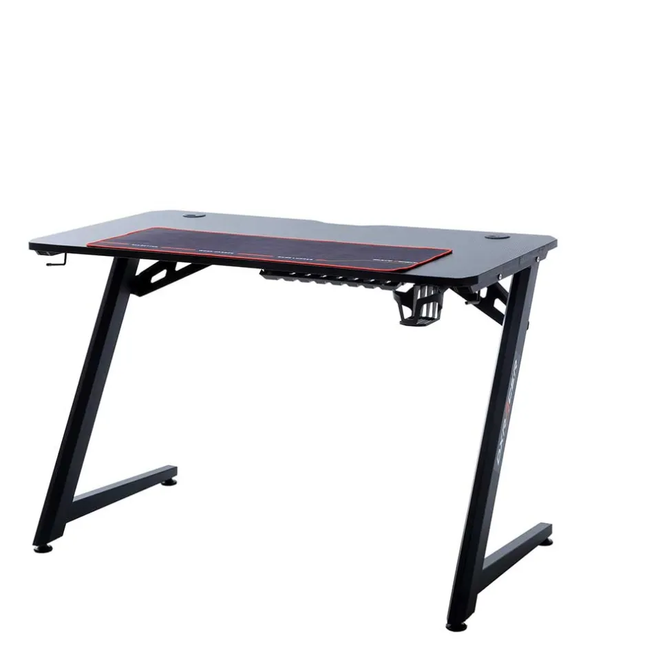 Wohnen Design PC Computertisch in Schwarz - Aribert