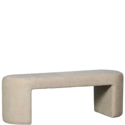 Wohnen Design Polsterbank in Beige Chenille - Settings
