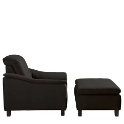 Wohnen Design Polstersessel in Dunkelbraun - Acristodat