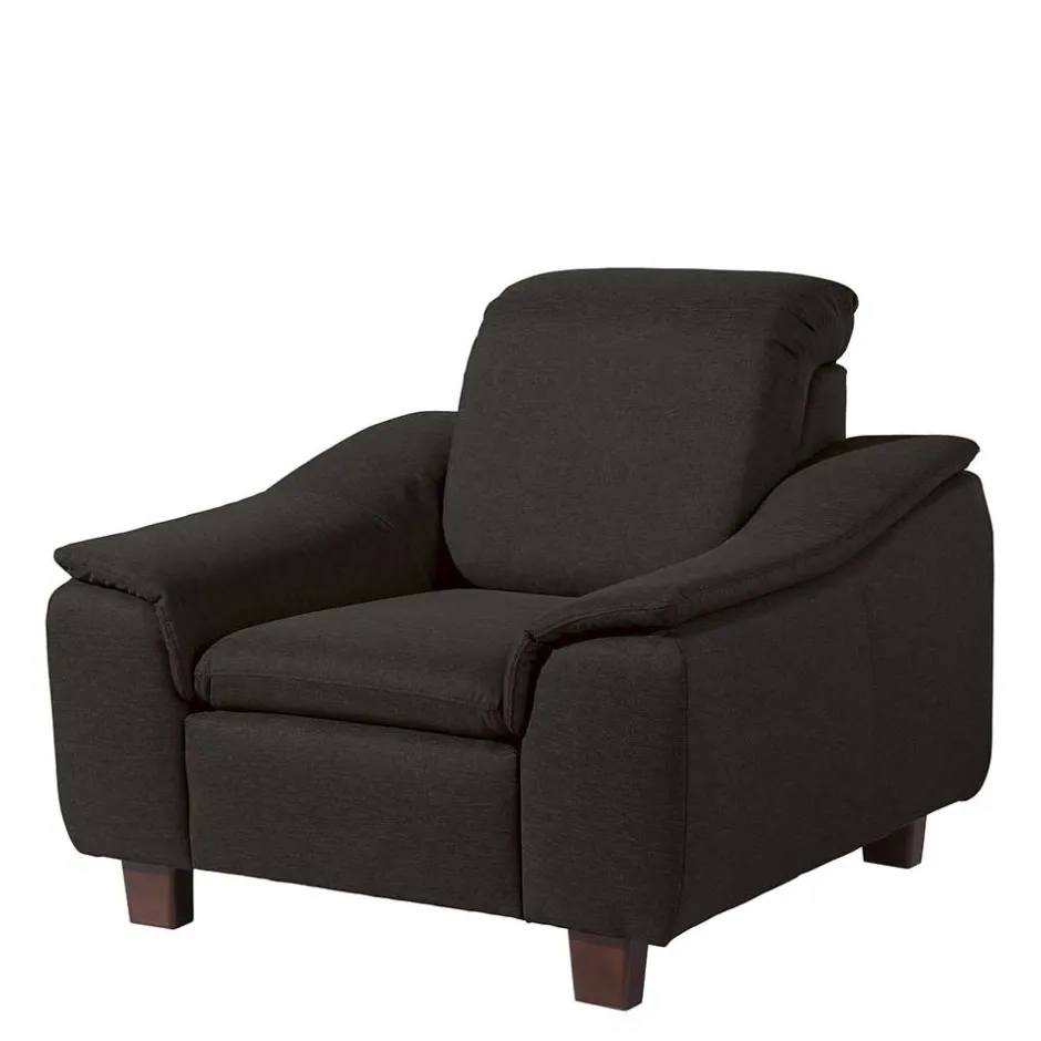 Wohnen Design Polstersessel in Dunkelbraun - Acristodat