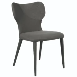 Design Polsterstühle im Material Mix - Navy (2er Set)^Wohnen Best