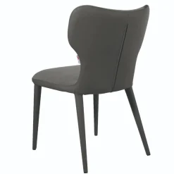 Design Polsterstühle im Material Mix - Navy (2er Set)^Wohnen Best