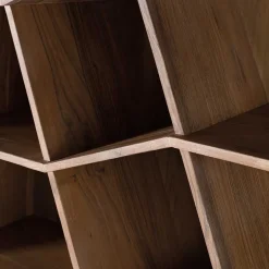 Design Regal aus Akazie Massivholz - Fulivia^Wohnen Outlet