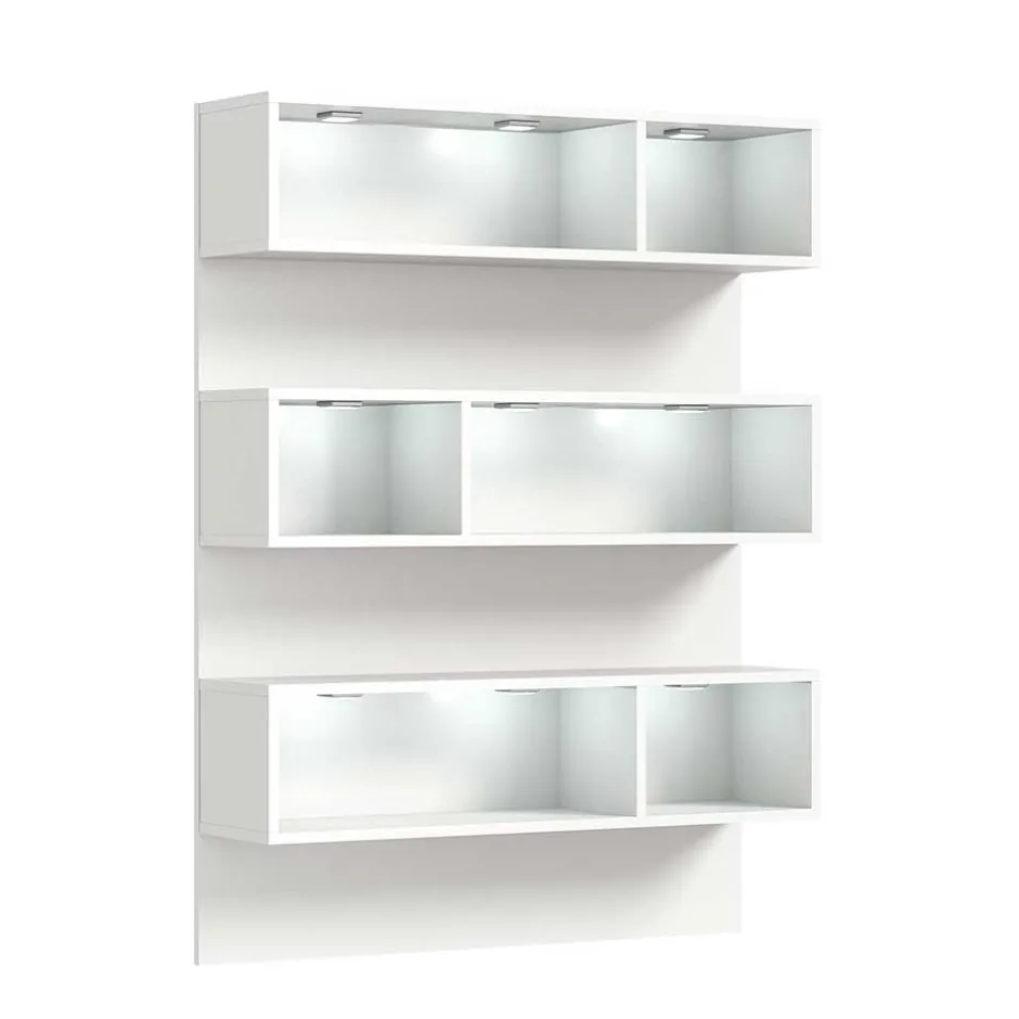 Wohnen Design Regal für Schuhe mit LED - Dany