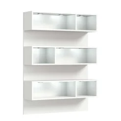 Wohnen Design Regal für Schuhe mit LED - Dany