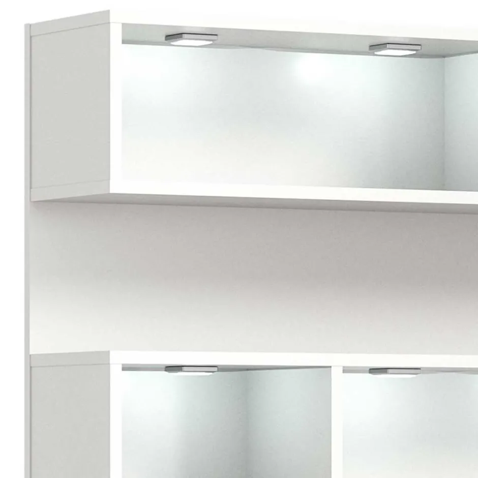 Wohnen Design Regal für Schuhe mit LED - Dany