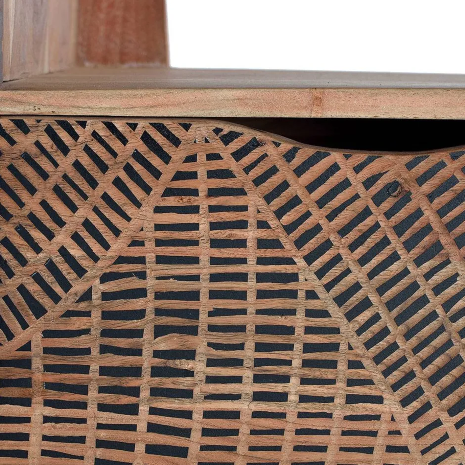 Wohnen Design Regal mit Türen und Schubladen - Merlan