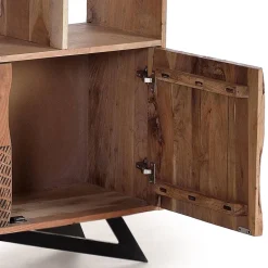 Wohnen Design Regal mit Türen und Schubladen - Merlan