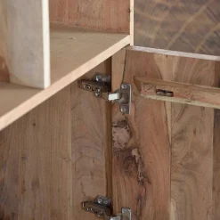 Wohnen Design Regal mit Türen und Schubladen - Merlan