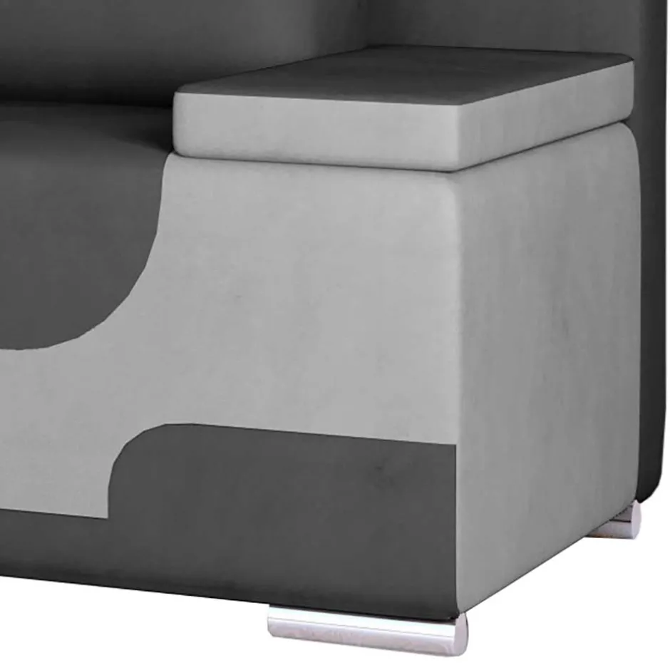 Wohnen Design Samtsofa mit Bonell Federkern - Ceyman