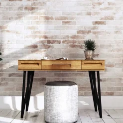 Wohnen Design Schminktisch mit Spiegel klappbar - Mandirov