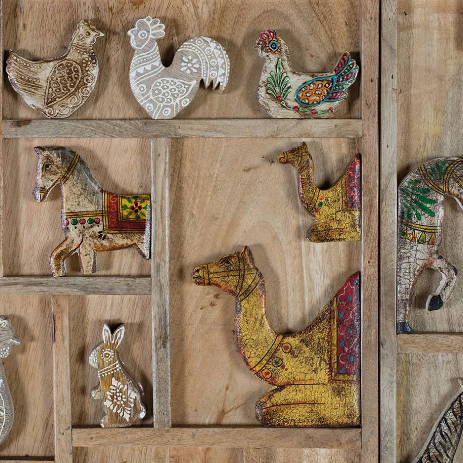 Design Schrank mit Tier Dekor - Widama^Wohnen Online