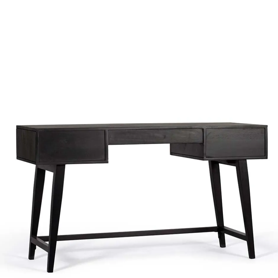 Kinder Wohnen Design Schreibtisch aus Mangoholz und Palisander - Ondarroa