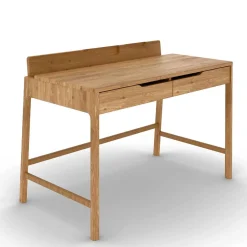 Kinder Wohnen Design Schreibtisch aus Massivholz Wildeiche - Laida