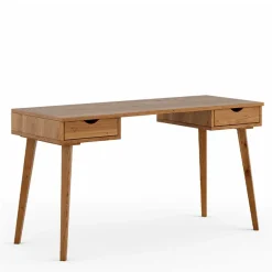 Kinder Wohnen Design Schreibtisch aus Wildeiche Massivholz - Fabijola