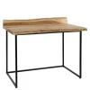 Wohnen Design Schreibtisch mit Naturkanten aus Akazie - Ilmany