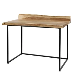 Wohnen Design Schreibtisch mit Naturkanten aus Akazie - Ilmany