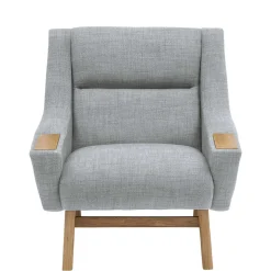 Design Sessel in Hellgrau - Crutina^Wohnen Online